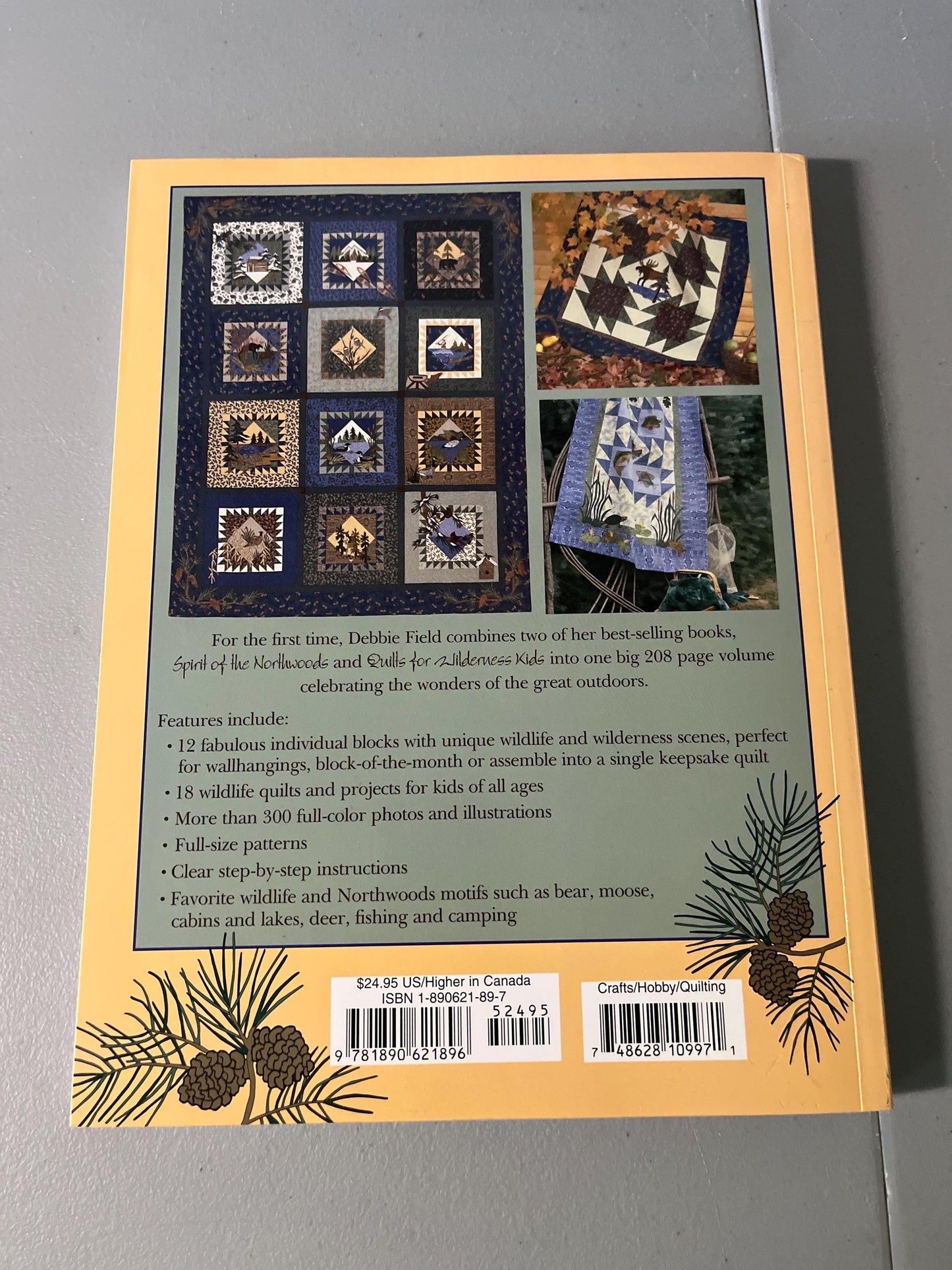 Quilting Book: Spirit of the Northwoods and Quilts for Wilderness Kids