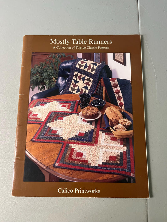 Quilting Book: Mostly Table Runners