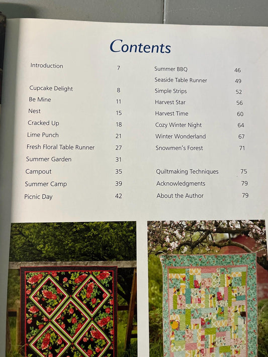 Quilting Book: Fast and Fun First Quilts