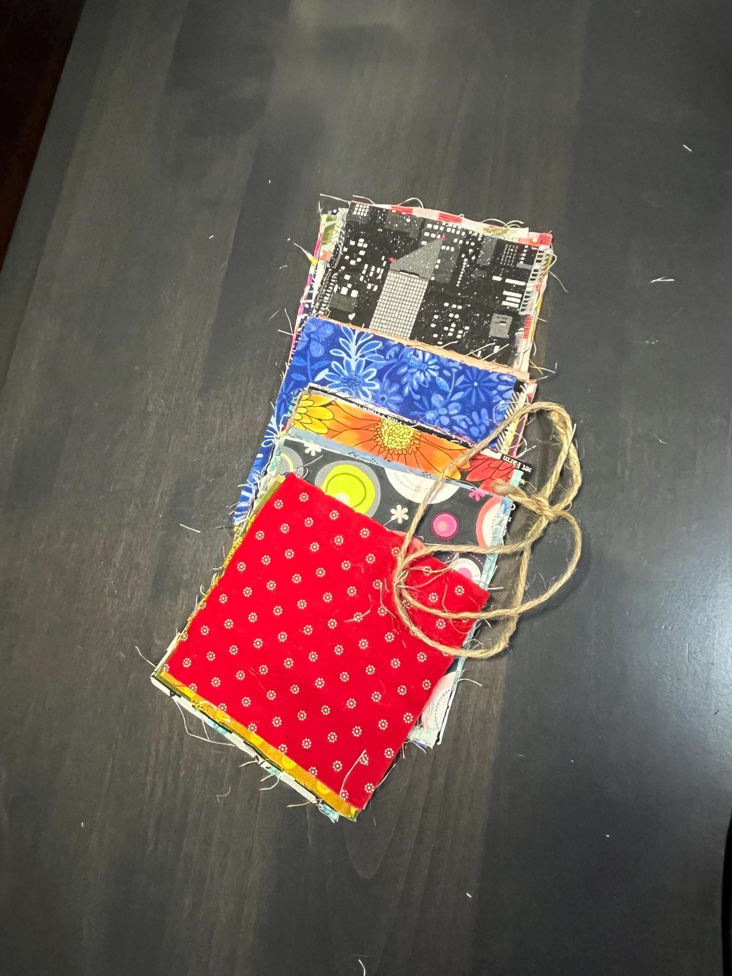 4" Squares Scrappy Cotton Fabric Bundles of 50