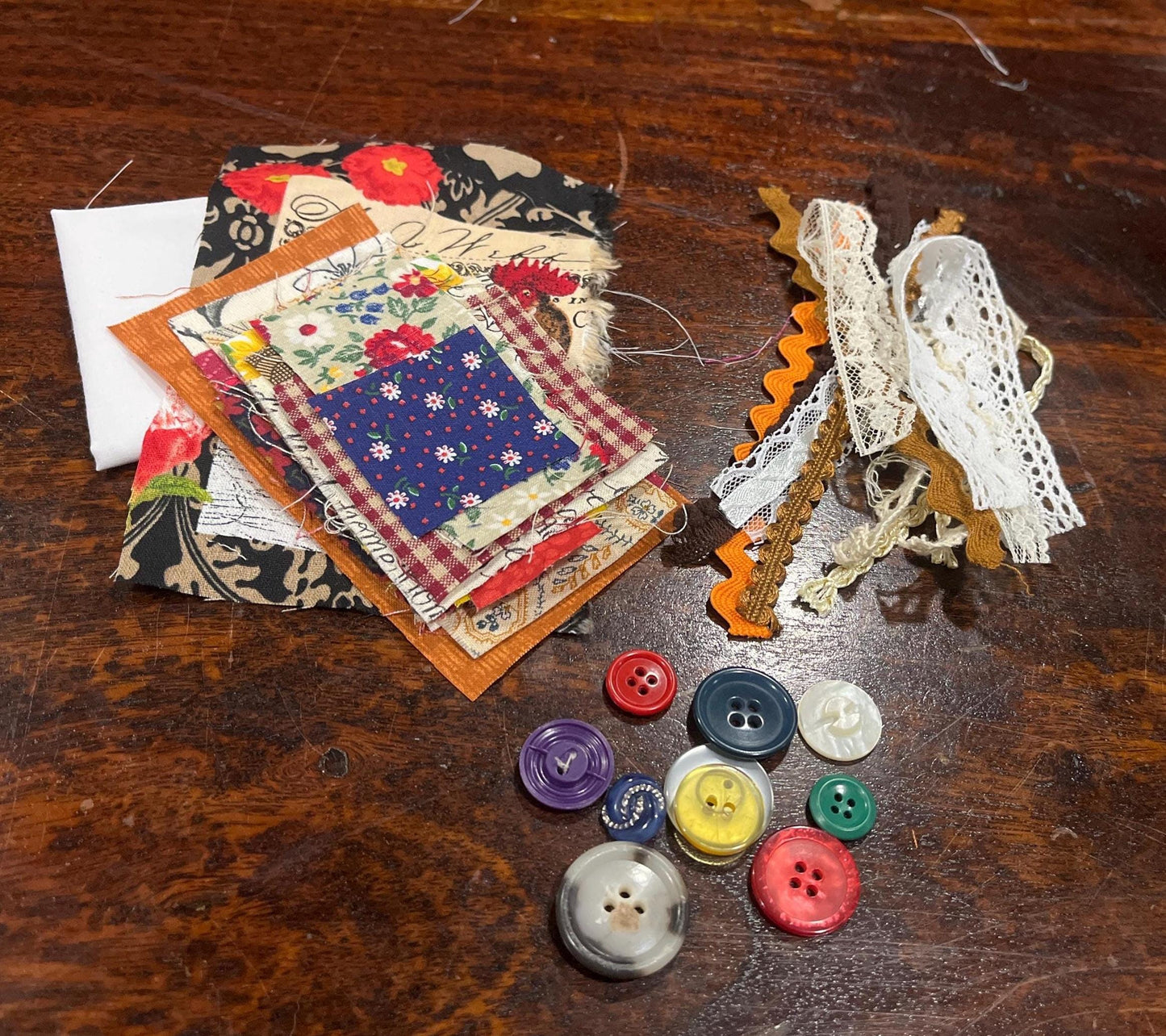 Slow Stitching Patchwork Bundle: Crazy Quilt Bundle