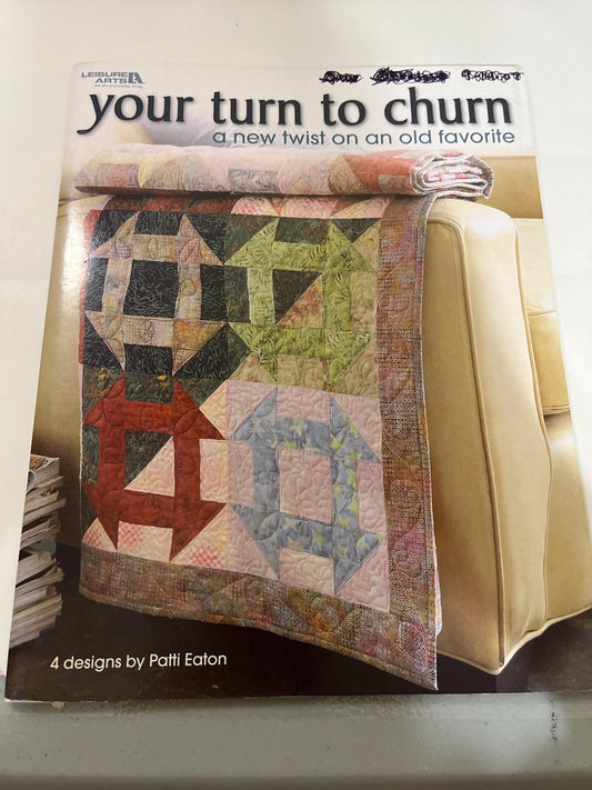 Quilting Book: Your Turn to Churn