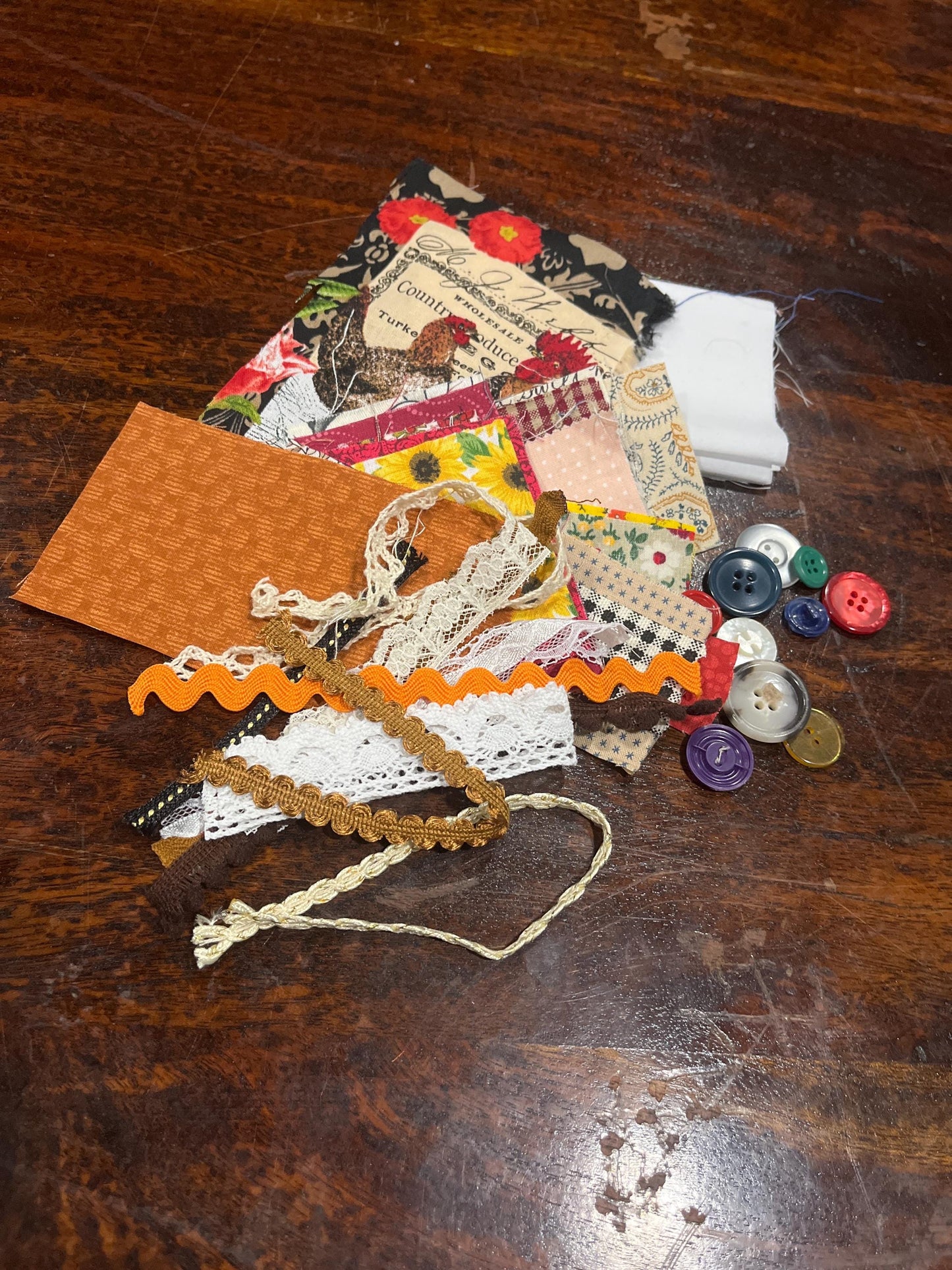 Slow Stitching Patchwork Bundle: Crazy Quilt Bundle