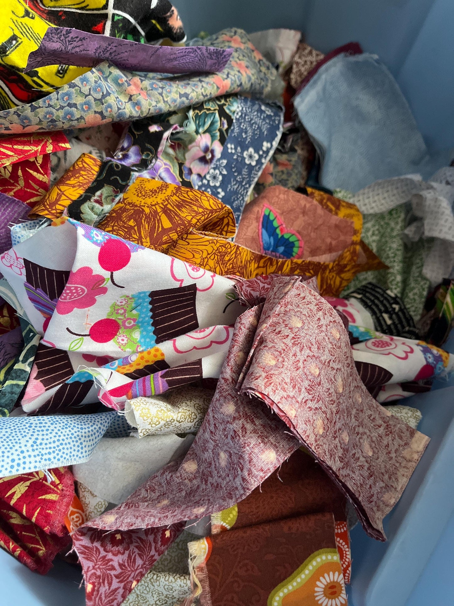 curated surprise fabric pack for crafters